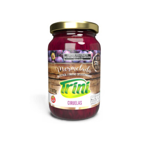 Mermelada De Ciruela Sin Tacc Con Stevia X 410 Grs - Trini